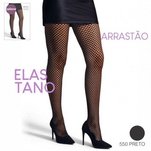 (9980) Meia Calça Arrastão Selene